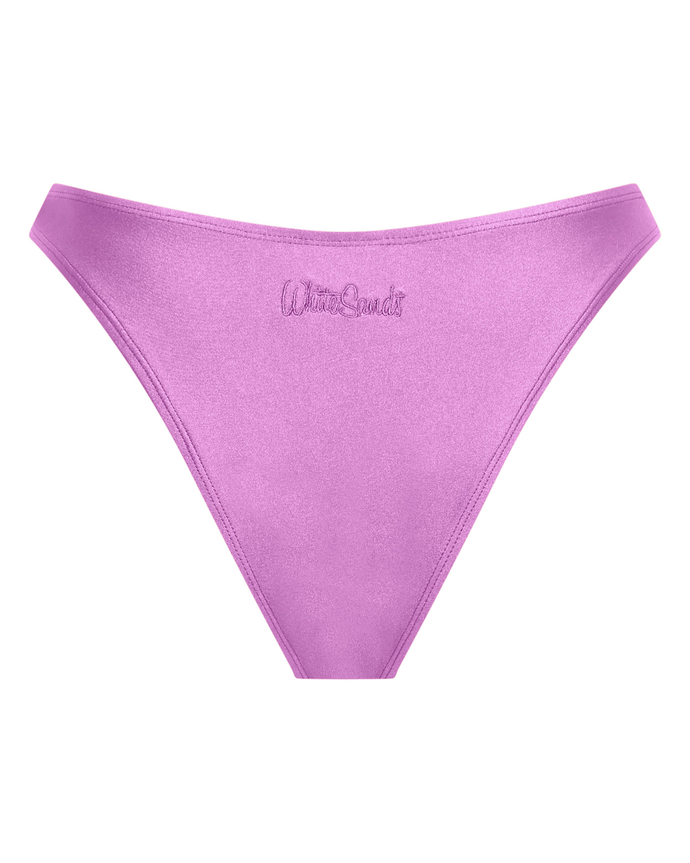 Bondi Brazilian Bikini Bottoms - Orchid - White Sands