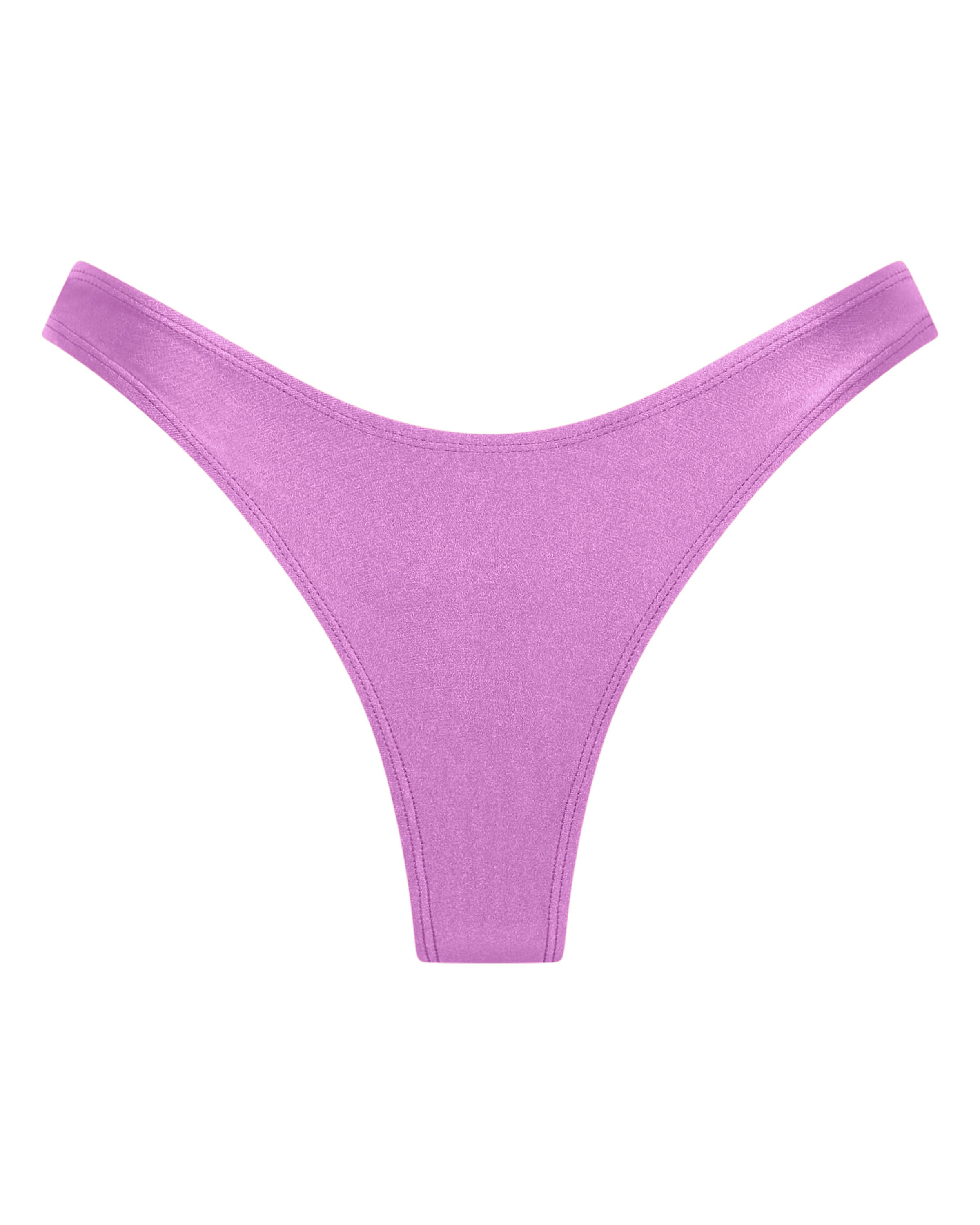 Bondi Brazilian Bikini Bottoms - Orchid - White Sands