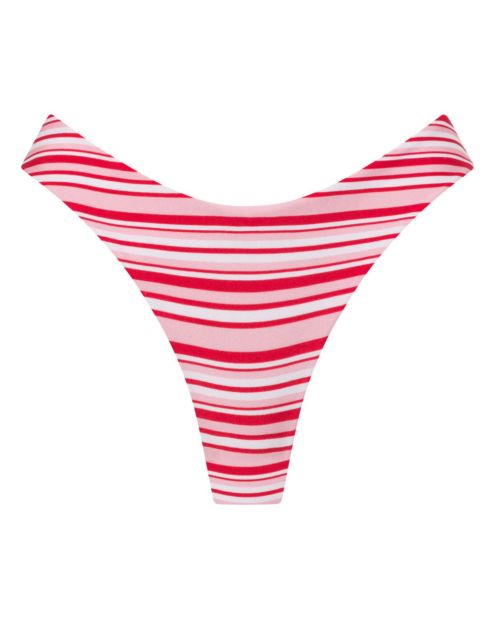 Byron Cheeky Bikini Bottoms - Candy Stripe