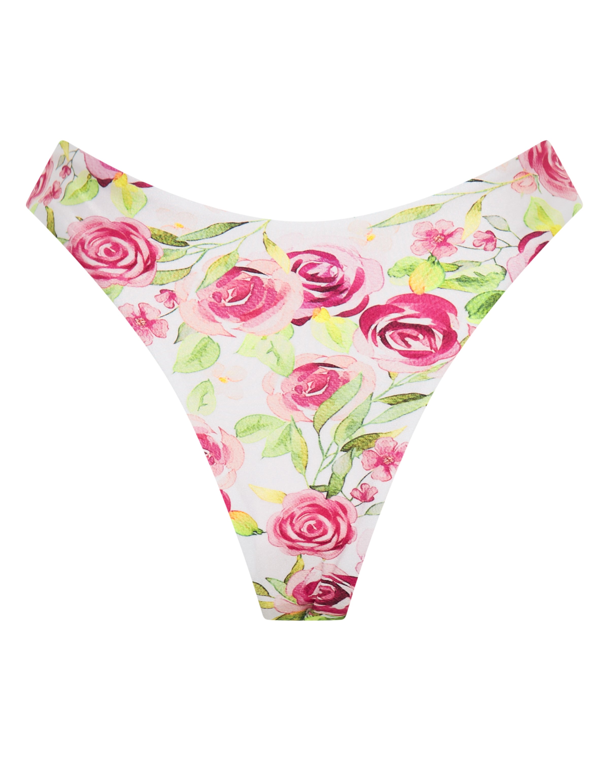Byron Cheeky Bikini Bottoms - Dolce - White Sands