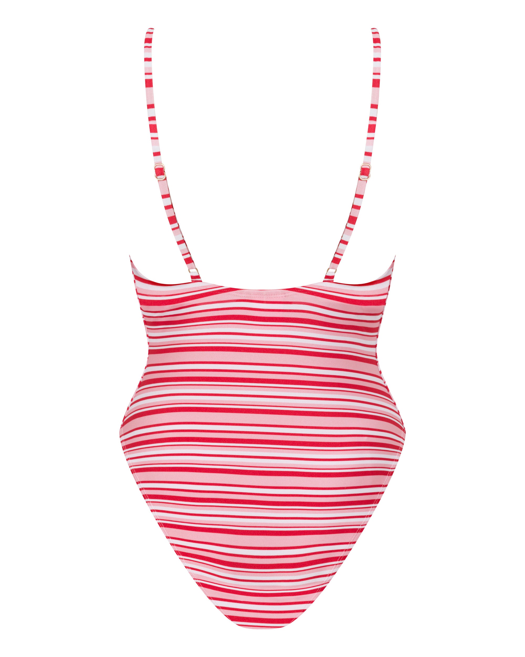 Byron Maillot - Candy Stripe - White Sands