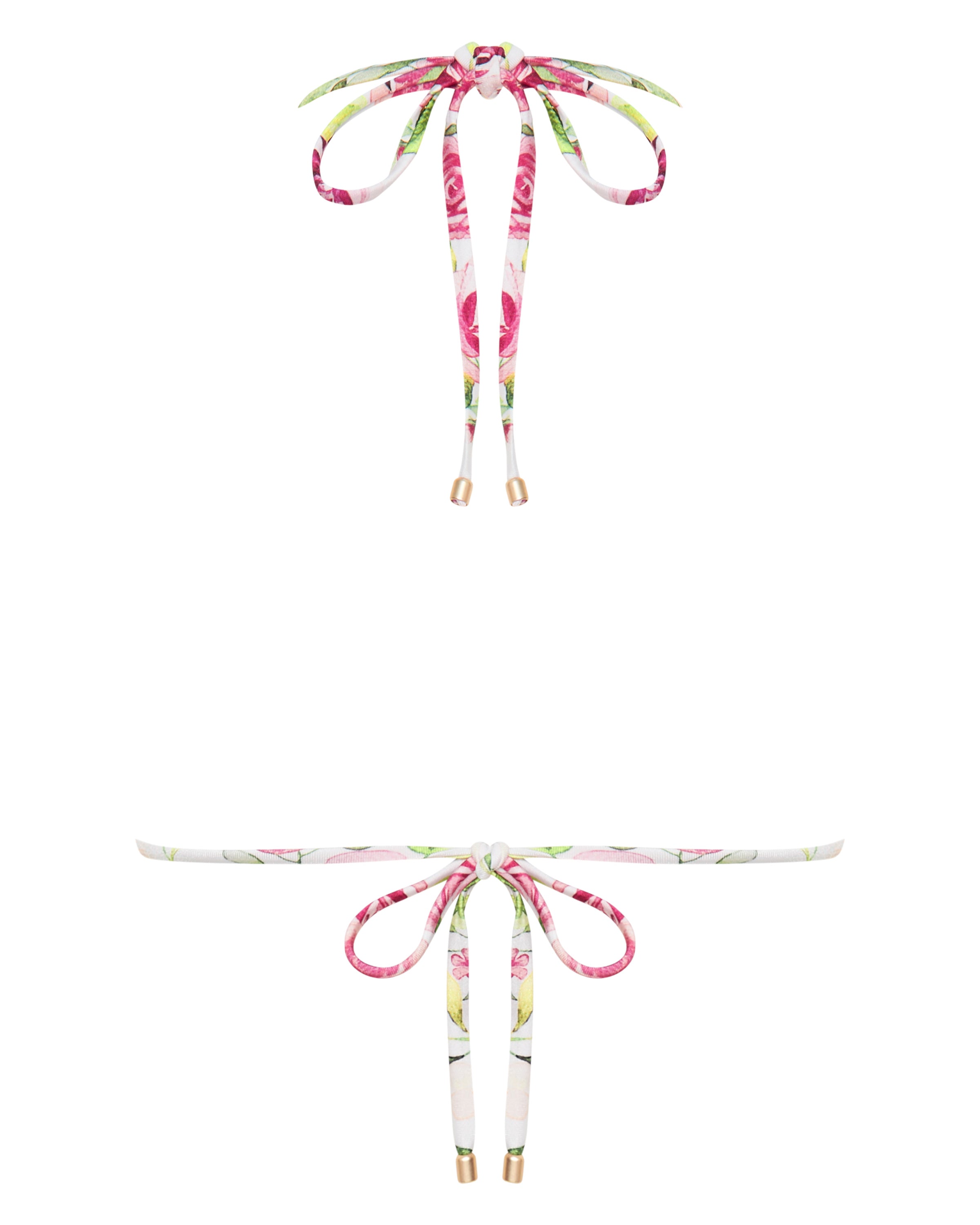 Eve Triangle Bikini Top - Dolce - White Sands