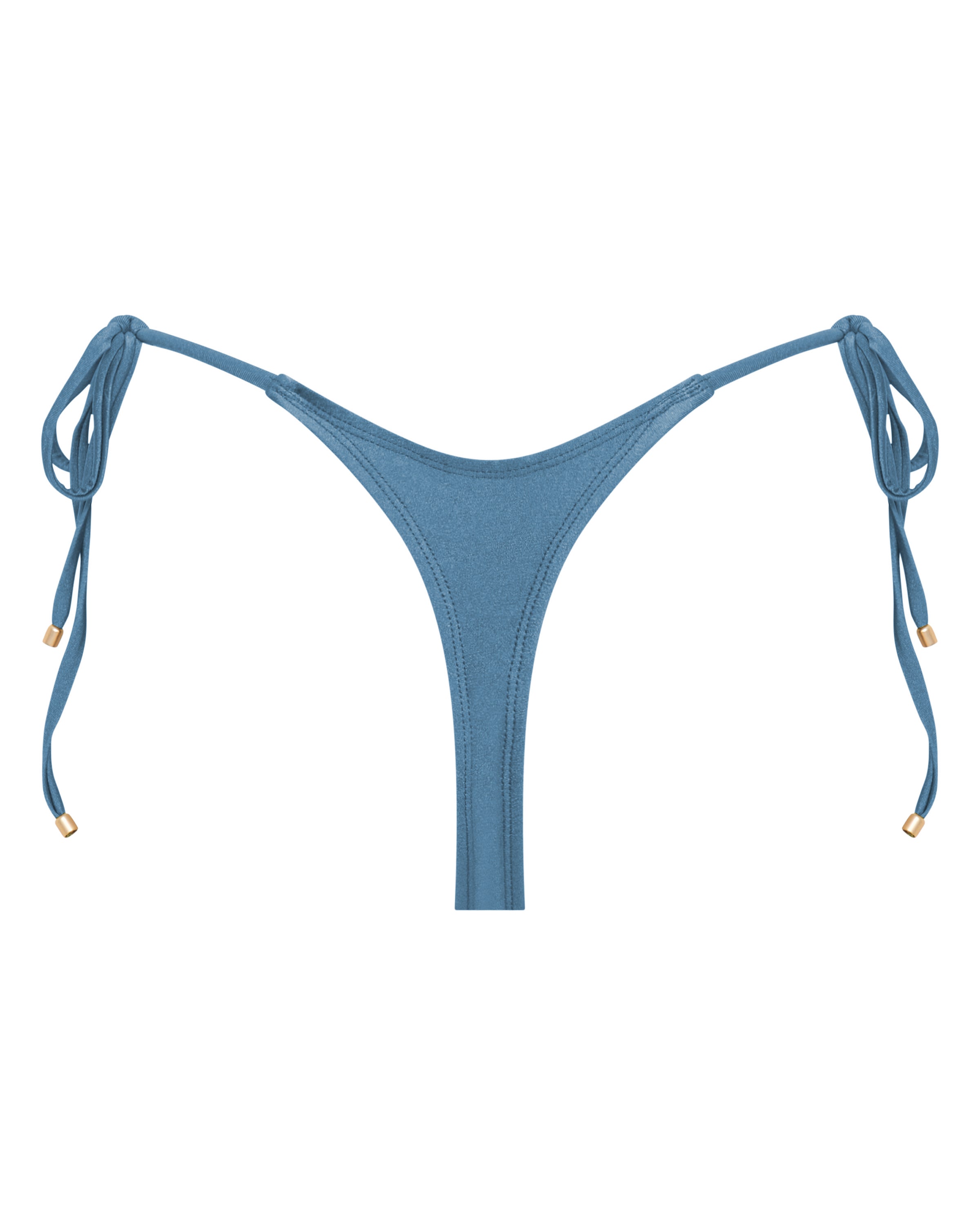 Hayman Thong Bikini Bottoms - Cendre - White Sands