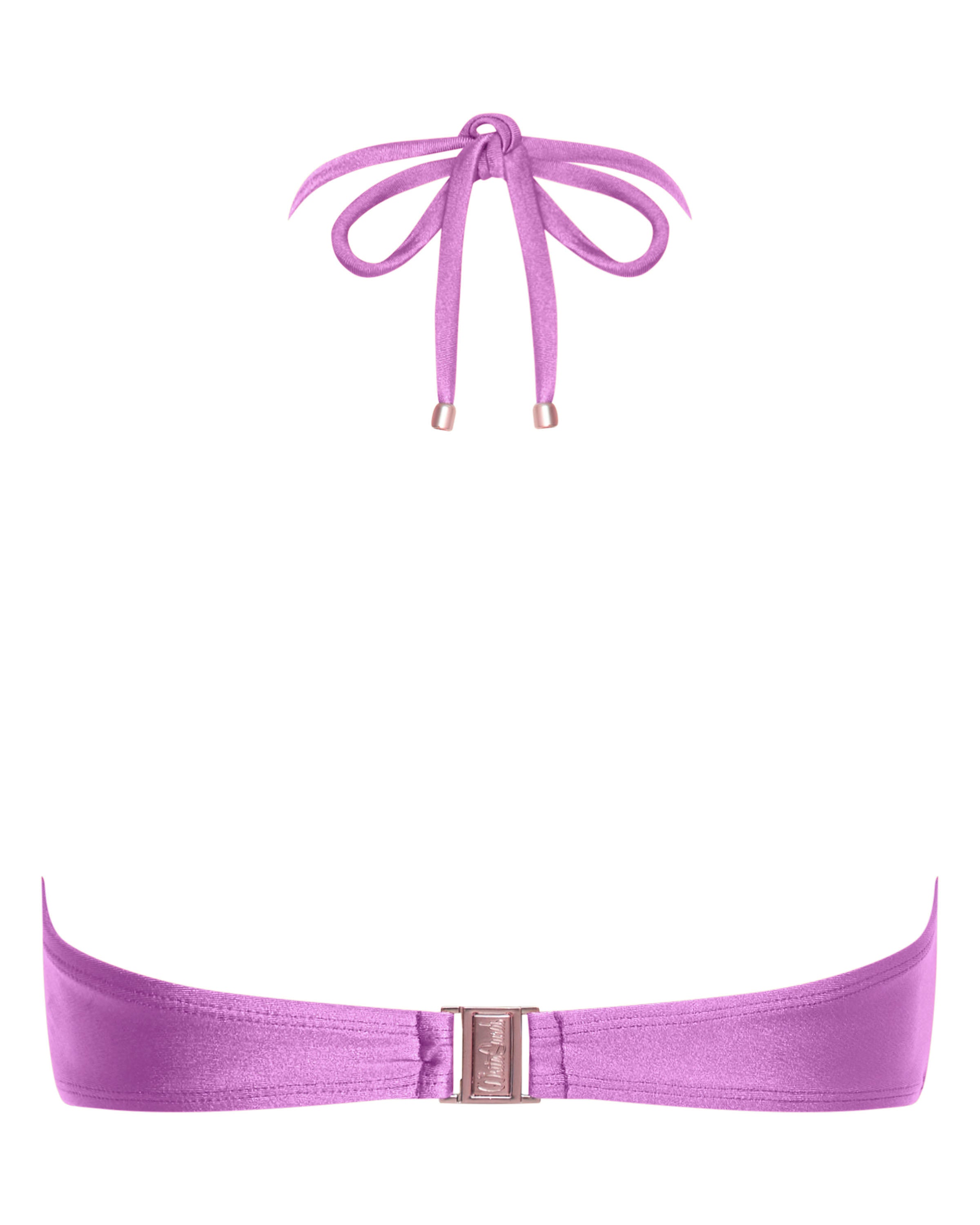 Mia Strapless Bandeau Bikini Top - Orchid - White Sands