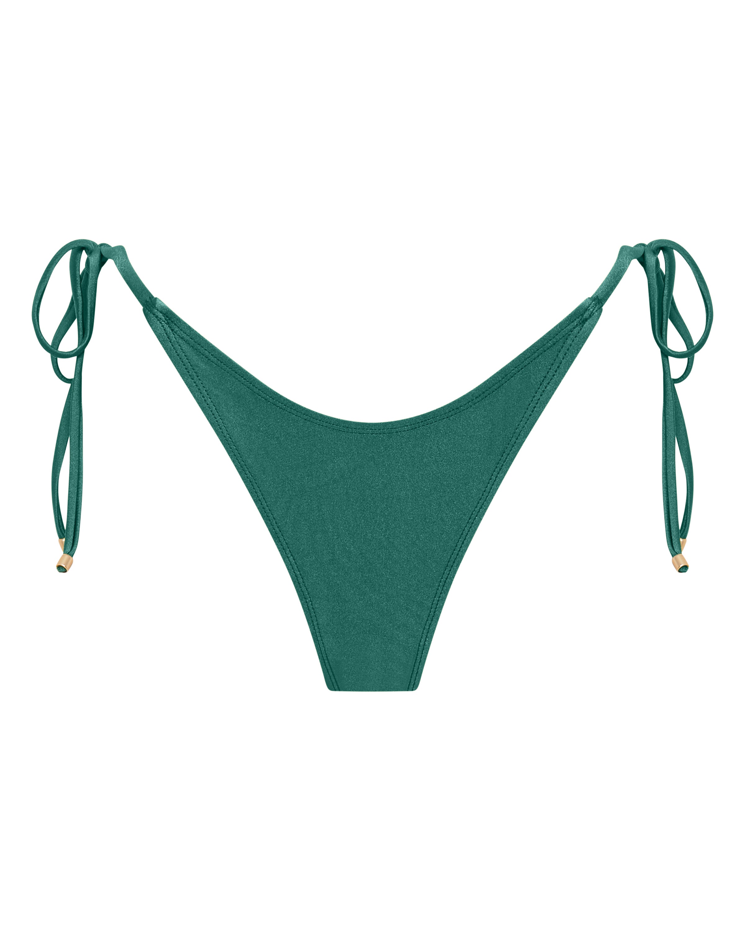 Tally String Bikini Bottoms - Ivy - White Sands