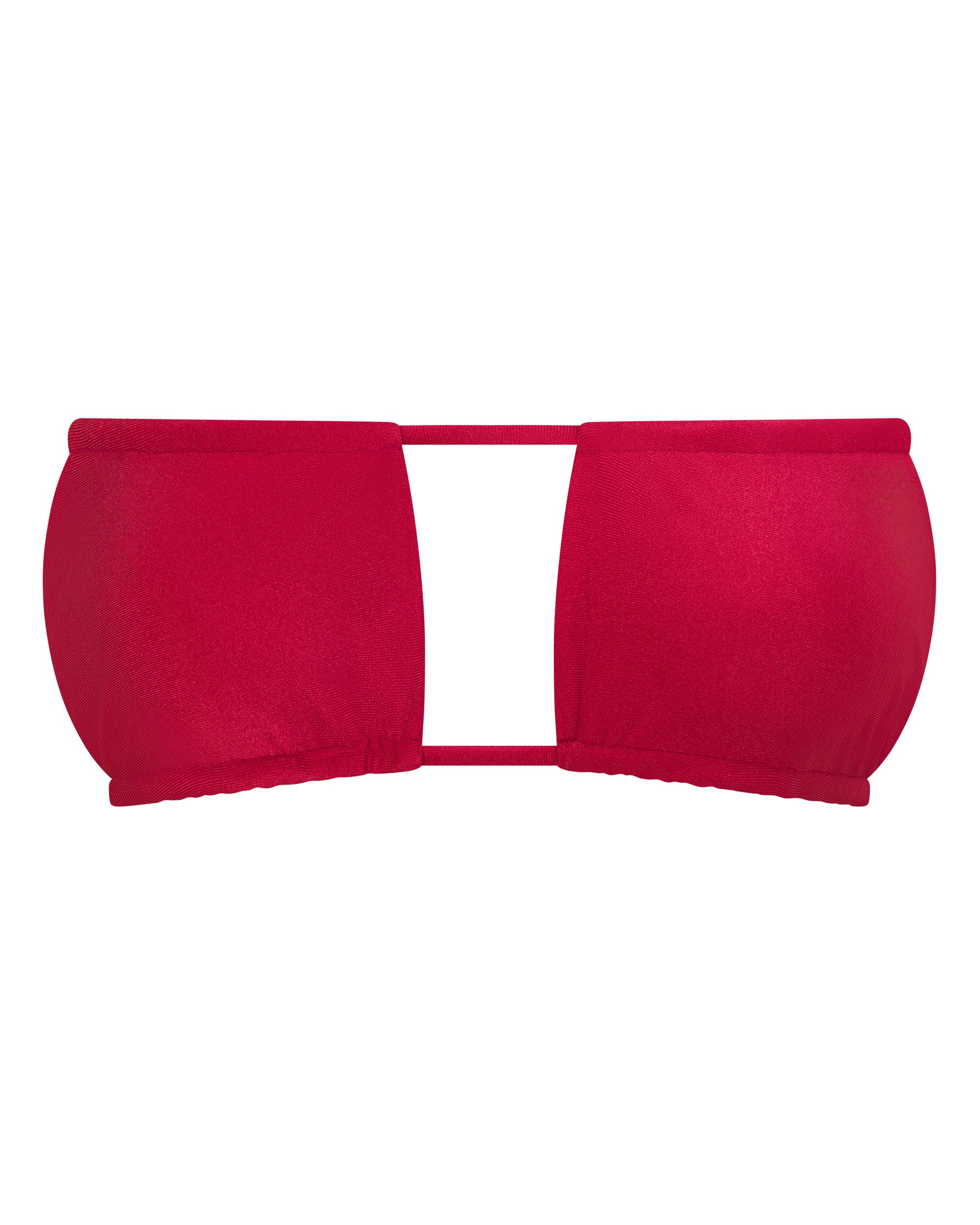 Noosa String Bikini Top - Syrah - White Sands
