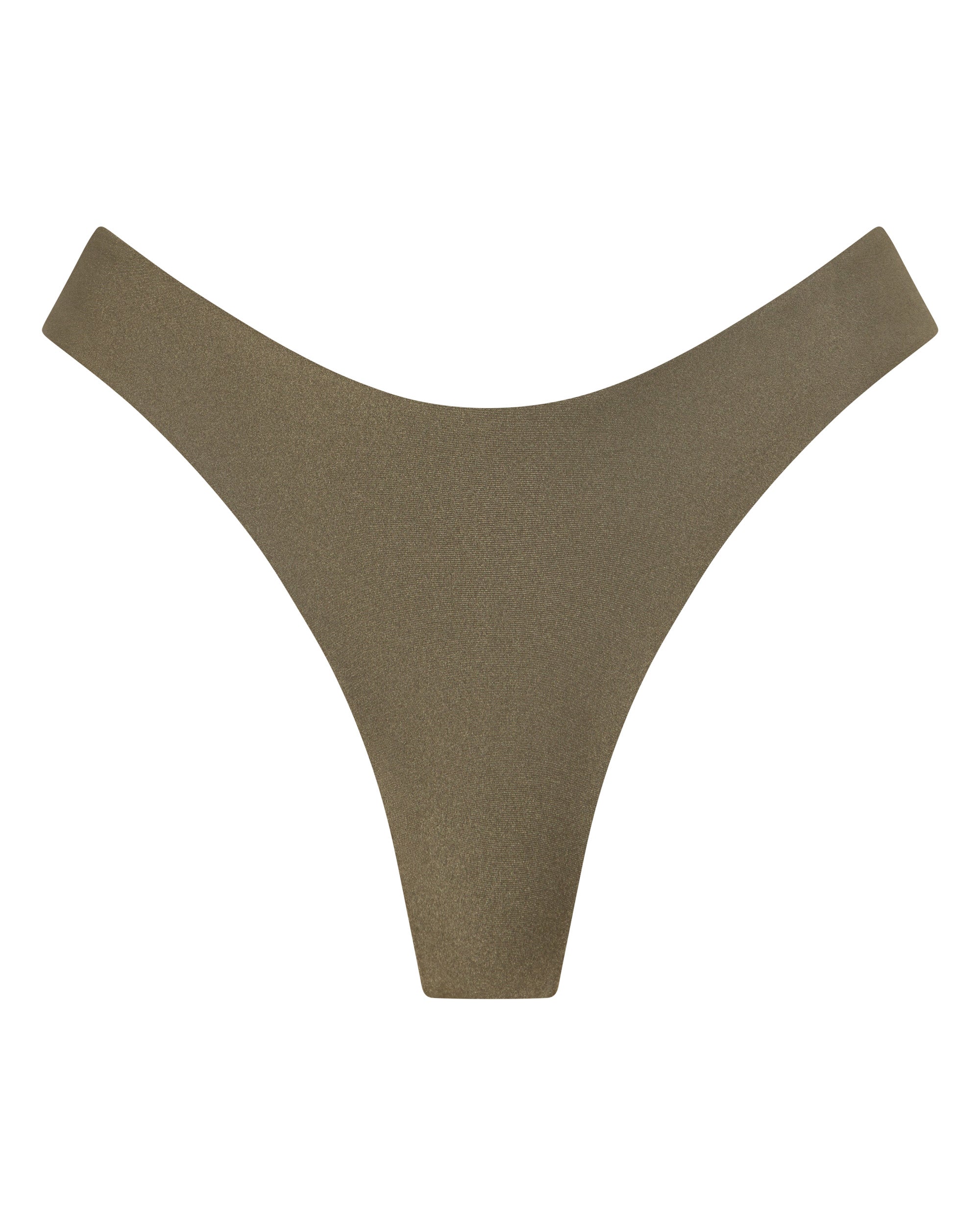 Byron Cheeky Bikini Bottoms - Mangrove - White Sands