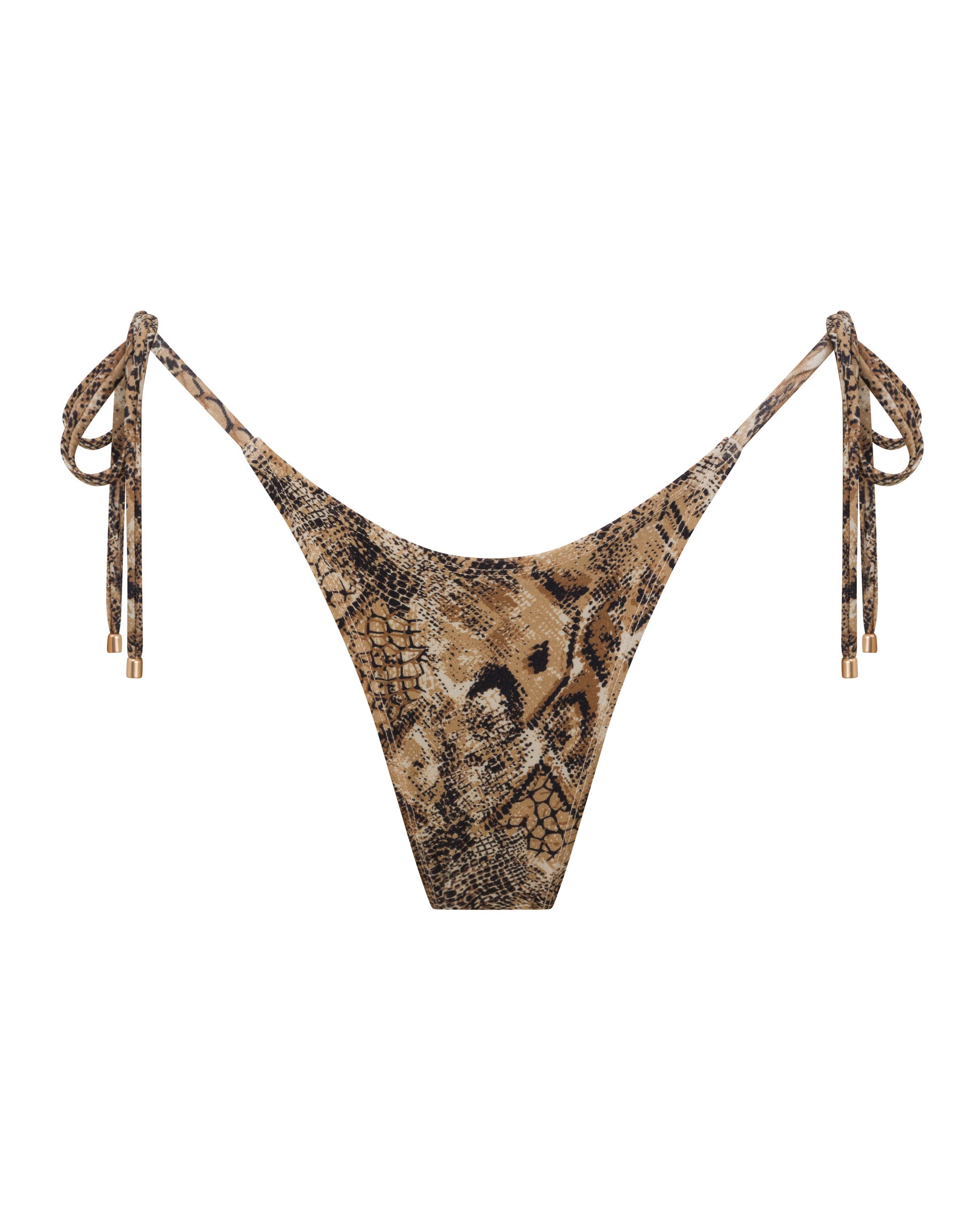 Hayman Thong Bikini Bottoms - Viper - White Sands