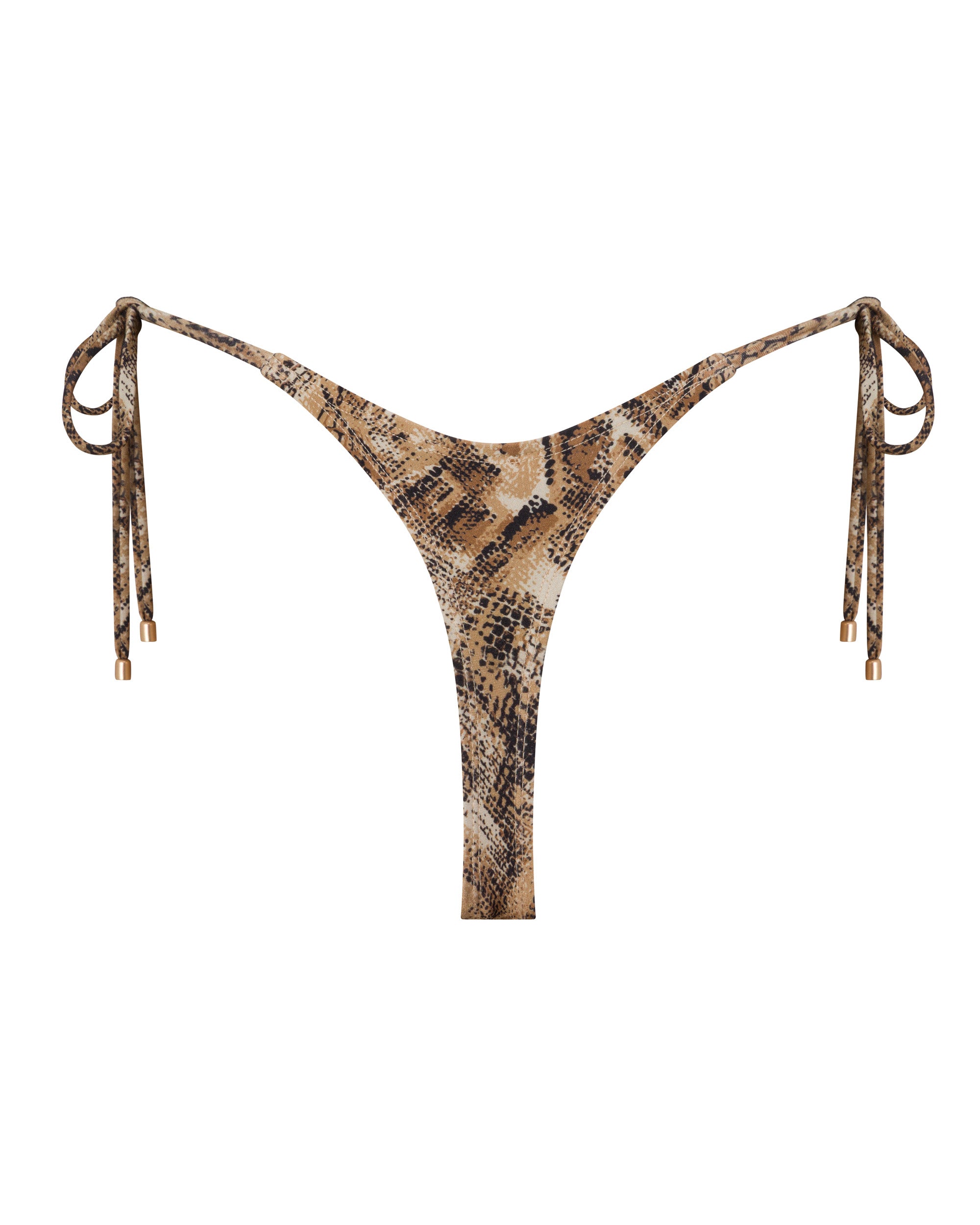 Hayman Thong Bikini Bottoms - Viper - White Sands