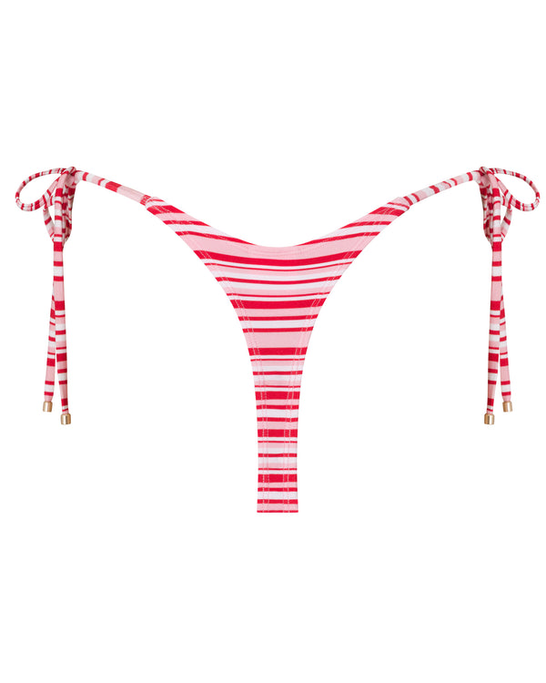 Hayman Thong Bikini Bottoms - Candy Stripe