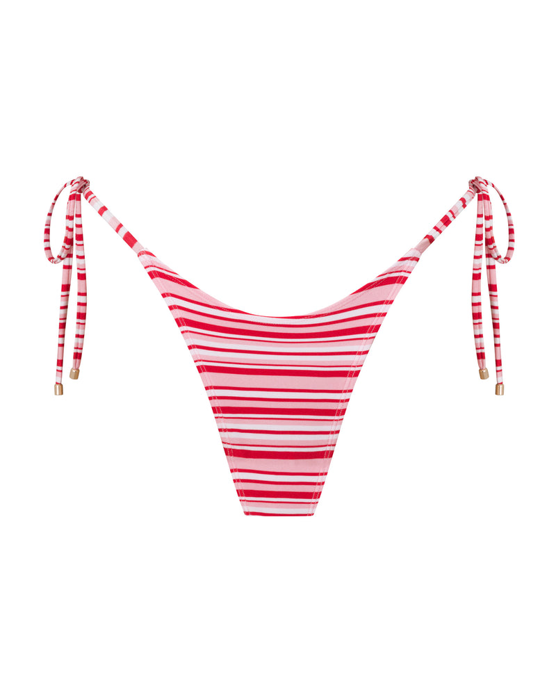 Hayman Thong Bikini Bottoms - Candy Stripe