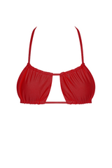 Noosa String Bikini Top - Cherry by White Sands, a luxury designer Australian swimwear brand for women
