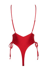 Airlie Maillot - Cherry -Red One Piece- Australian Swimwear