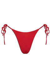 Hayman Thong Bikini Bottoms - Cherry by White Sands, a luxury designer Australian swimwear brand for women
