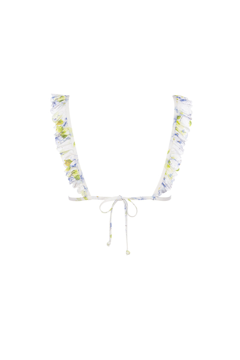 Lou Lou Top - Clematis Print by White Sands, a luxury designer Australian swimwear brand for women