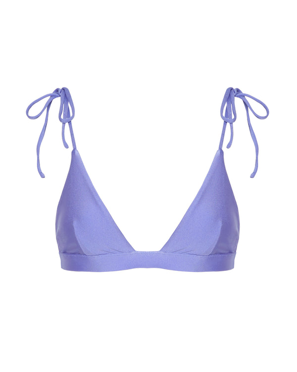Hayman Triangle Bikini Top - Jacaranda by White Sands, a luxury designer Australian swimwear brand for women