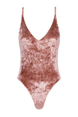 Byron Maillot - Rosé Velvet by White Sands, a luxury designer Australian swimwear brand for women