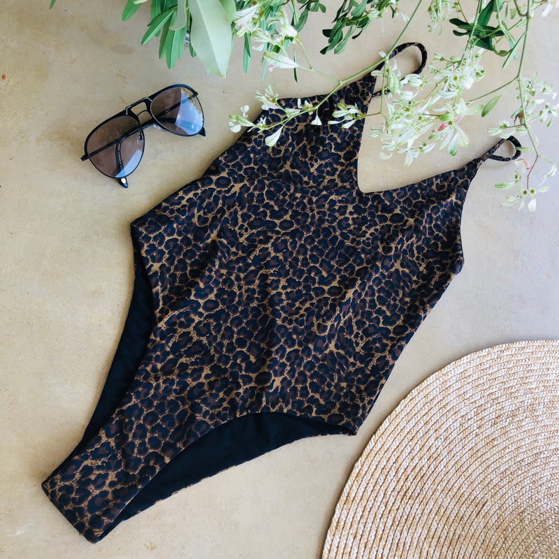 Byron Maillot - Leopard by White Sands, a luxury designer Australian swimwear brand for women