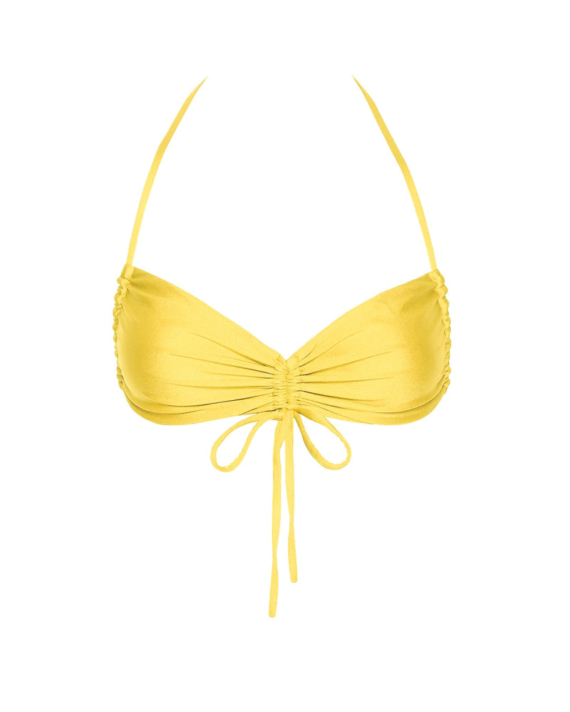 Airlie Halter Bikini Top - Sunshine by White Sands, a luxury designer Australian swimwear brand for women